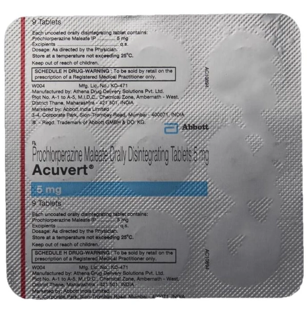 Acuvert Tablet