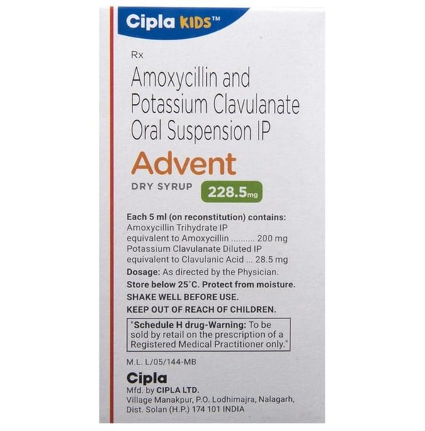 Advent 228.5mg Dry Syrup