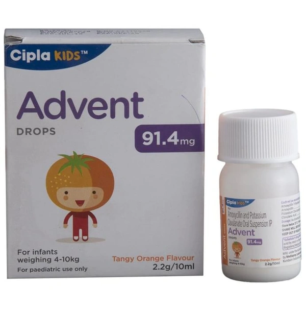 Advent 91.4mg Drops Tangy Orange