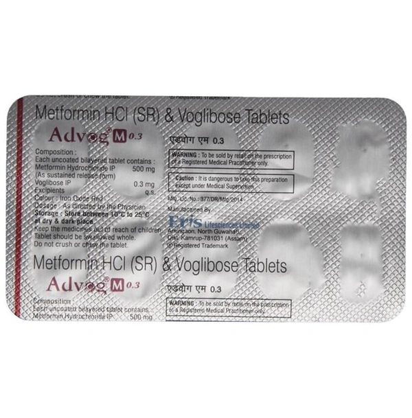 Advog M 0.3 Tablet SR