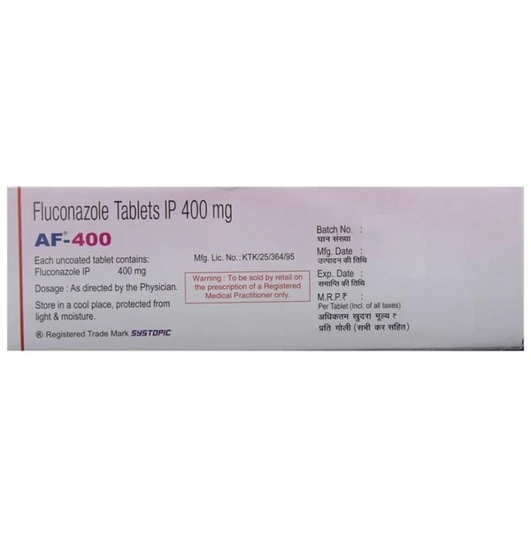 AF 400 Tablet