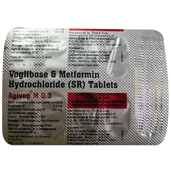 Agivog M 0.3 Tablet SR