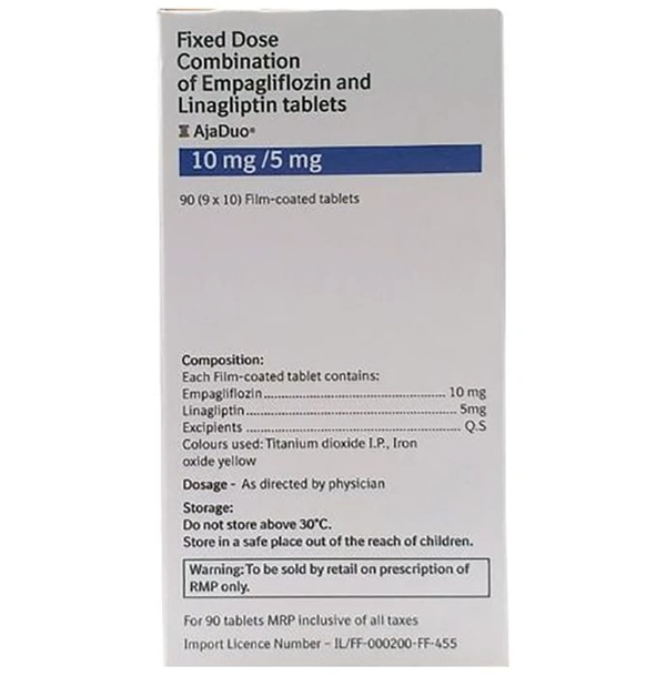 Ajaduo 10mg/5mg Tablet