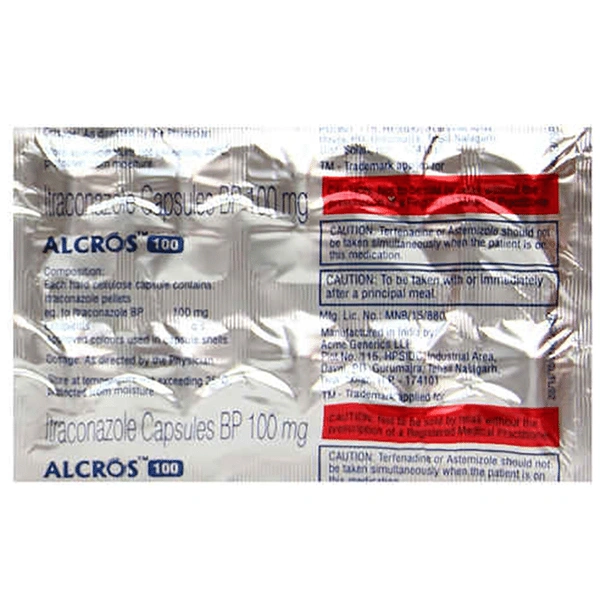 Alcros 100 Capsule