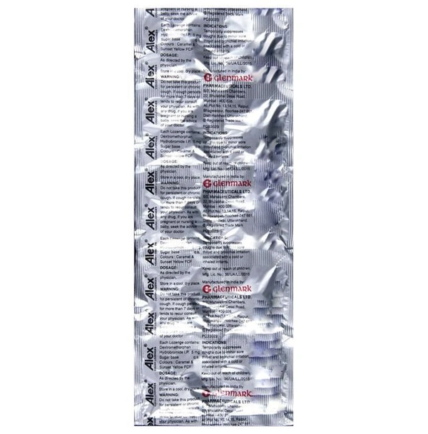 Alex Cough Lozenges Lemon Ginger