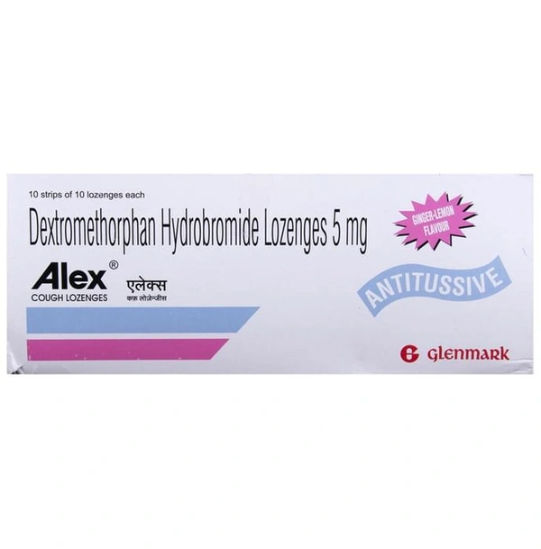 Alex Cough Lozenges Lemon Ginger