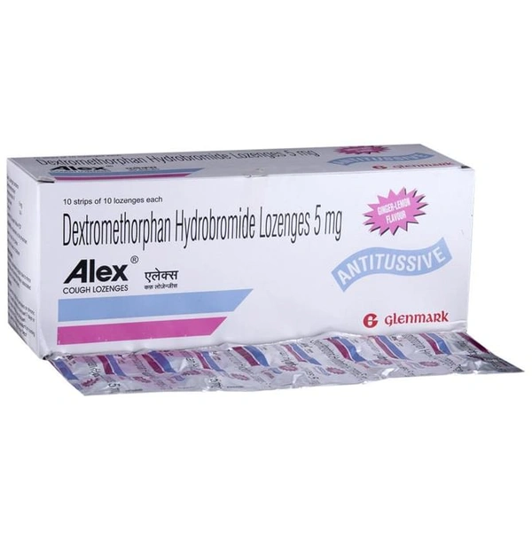Alex Cough Lozenges Lemon Ginger