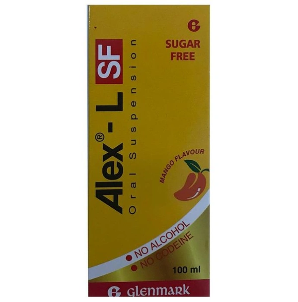 Alex-L Cough Syrup Mango Sugar Free