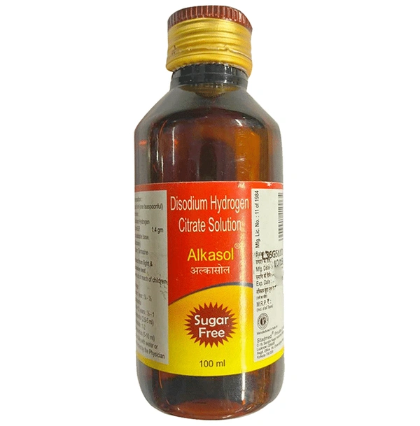 Alkasol Oral Solution Sugar Free