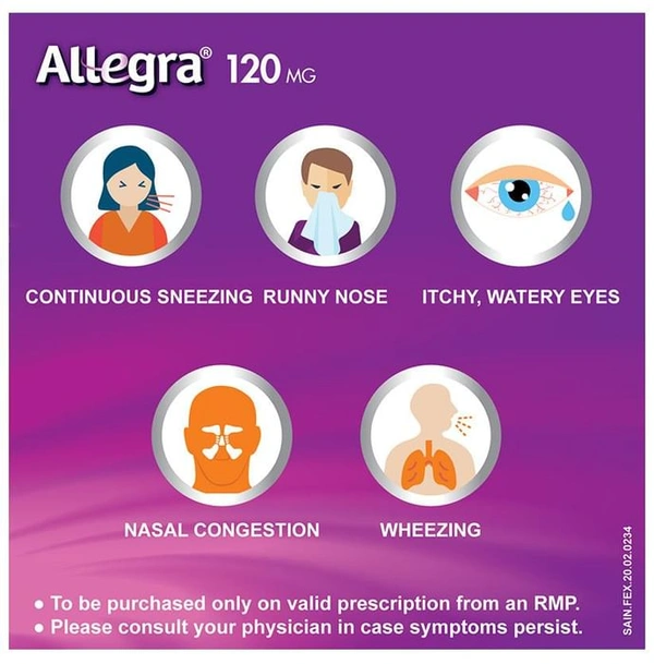 Allegra 120mg Tablet
