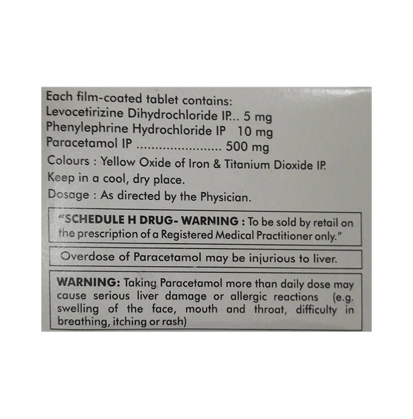 Allercet Cold Tablet