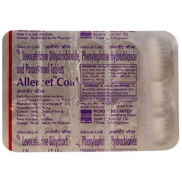 Allercet Cold Tablet