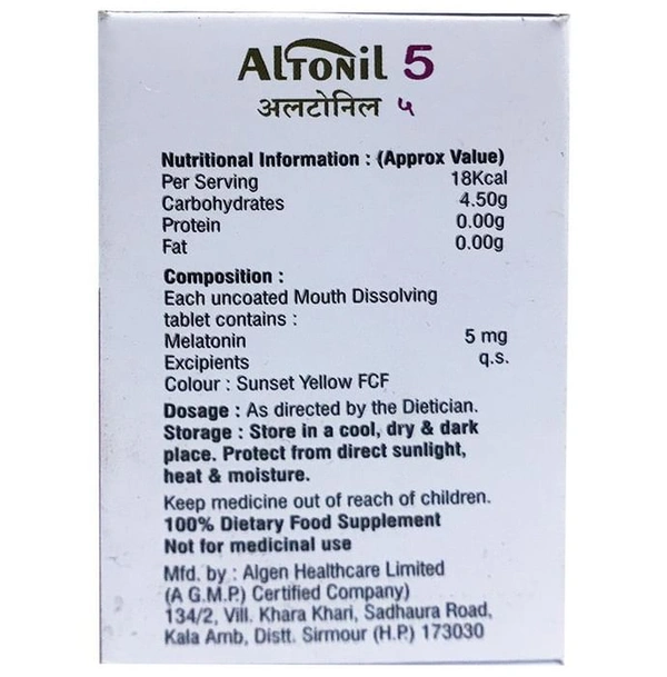 Altonil 5 Tablet MD