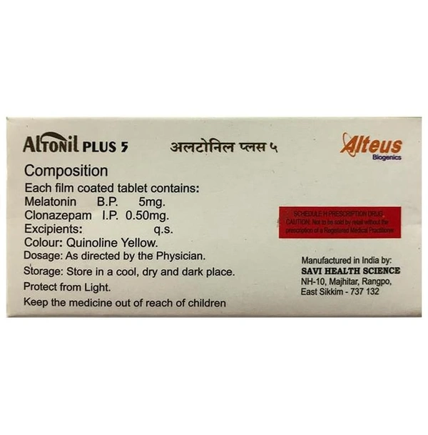 Altonil Plus 5 Tablet