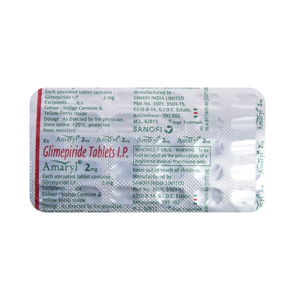 Amaryl 2mg Tablet