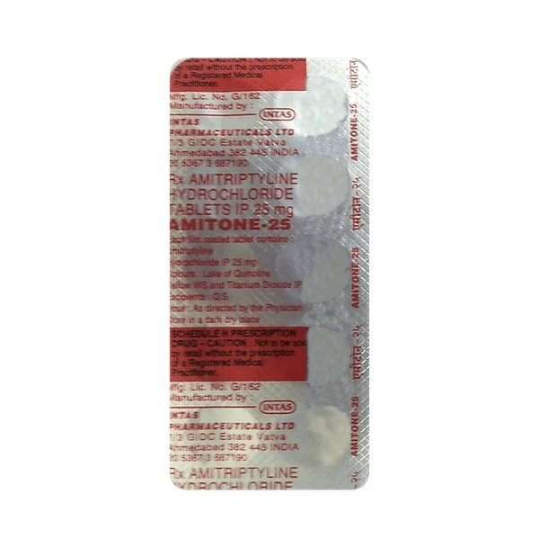 Amitone 25mg Tablet