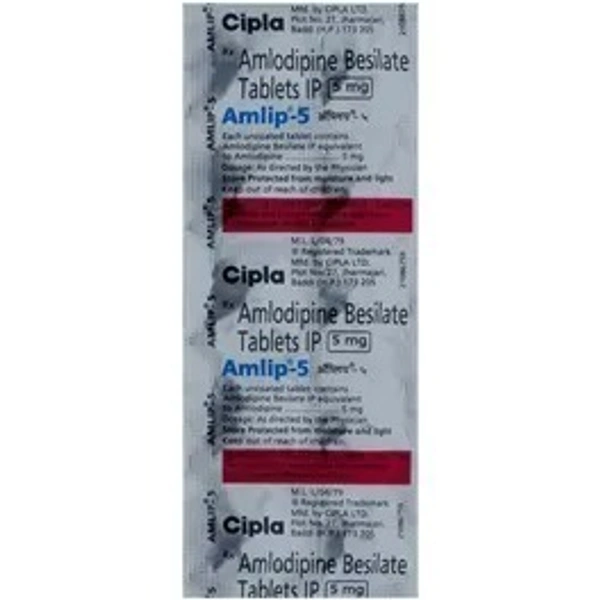 CIPLA GENERIC Amlip 5Mgtab (10 Tab)