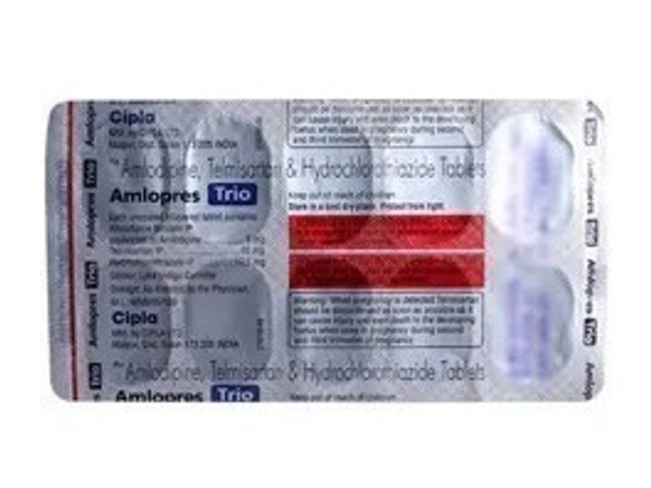 CIPLA LTD. Amlopres Trio Tab (10 Tab)