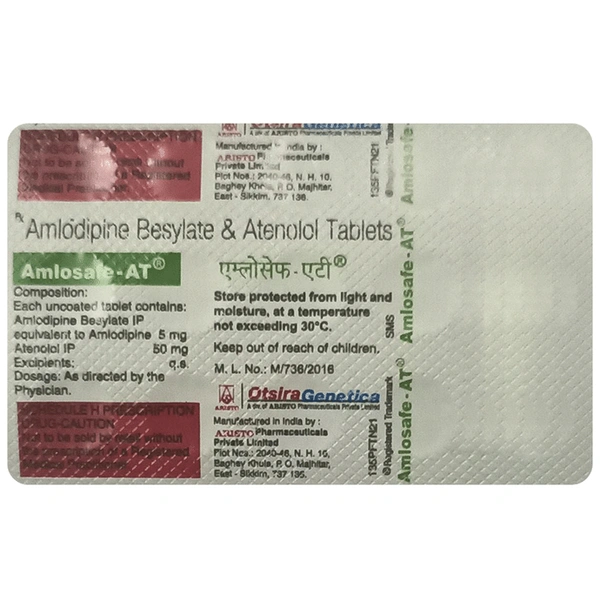 Amlosafe-AT Tablet