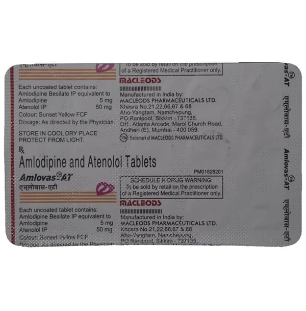 Amlovas-AT Tablet