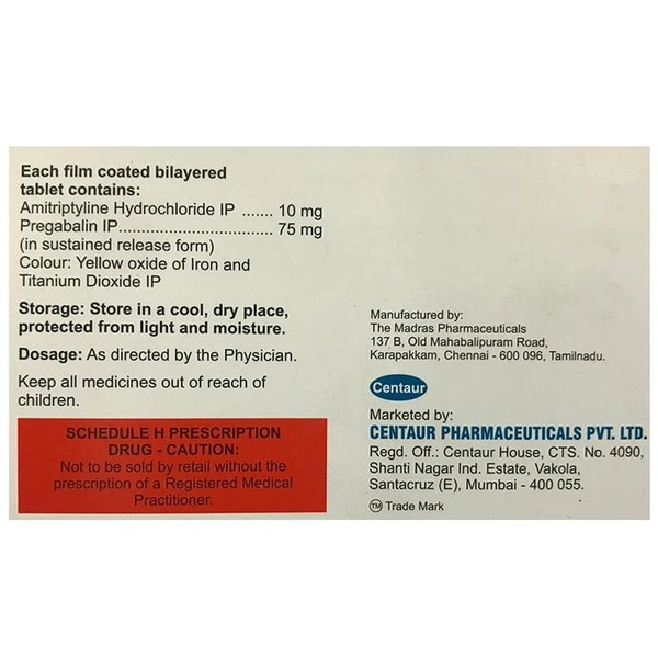 Amnuring P Tablet SR