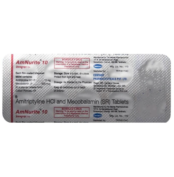 Amnurite 10 Tablet SR