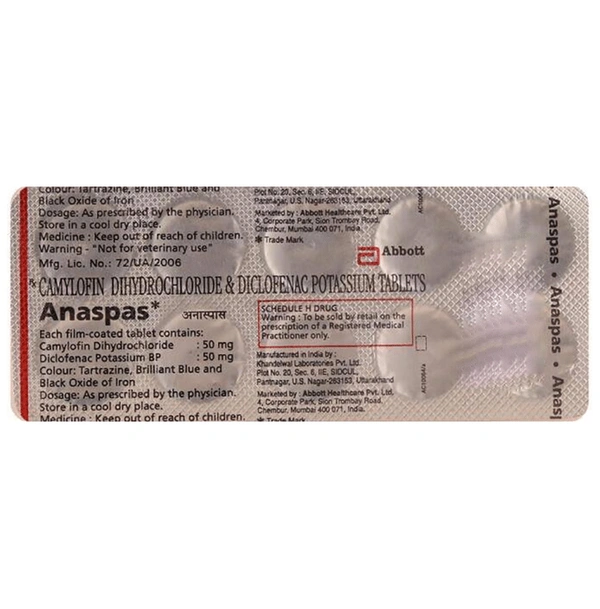 Anaspas Tablet