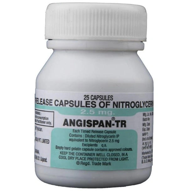Angispan - TR 2.5mg Capsule