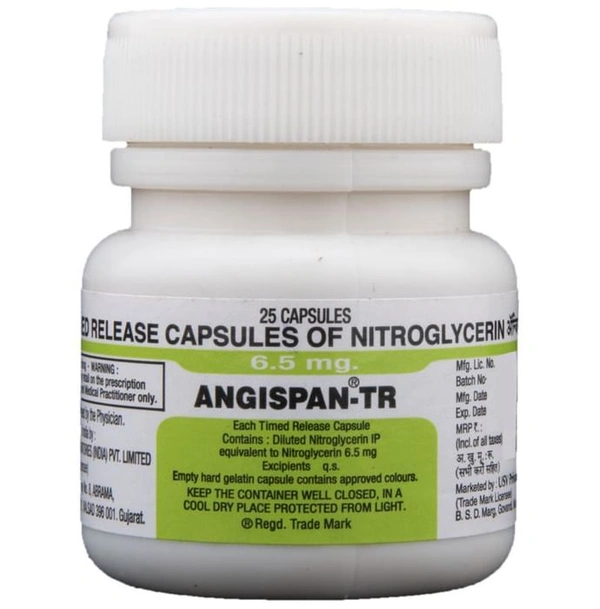 Angispan-TR 6.5mg Capsule