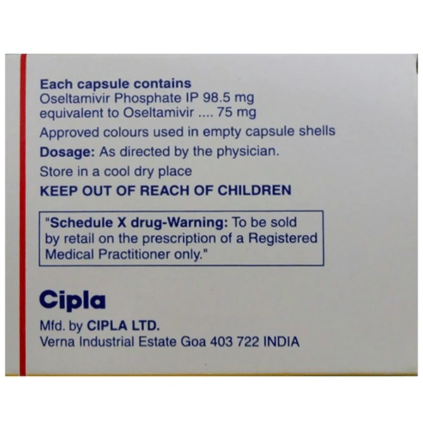 Antiflu 75mg Capsule