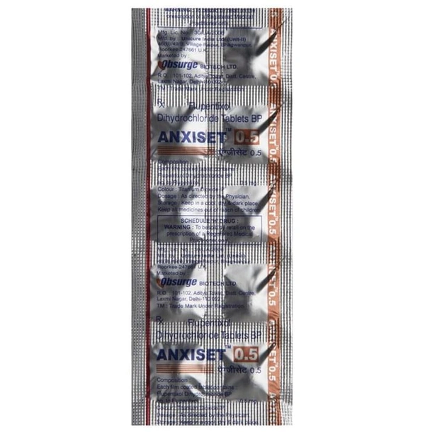Anxiset 0.5 Tablet