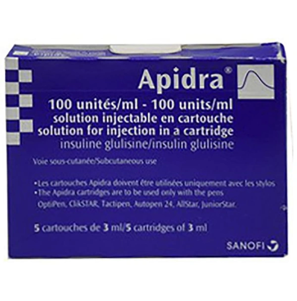 Apidra 100IU Cartridge