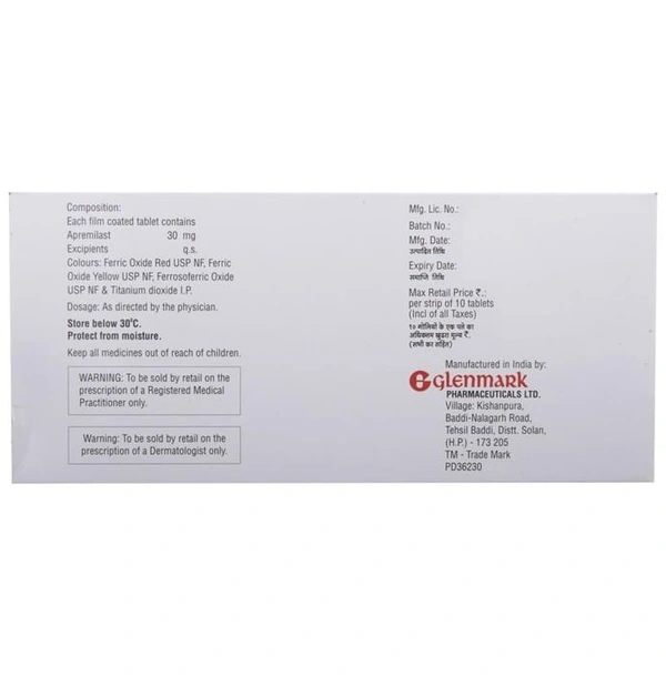 Aprezo 30mg Tablet