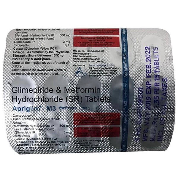 Apriglim-M 3 Tablet SR