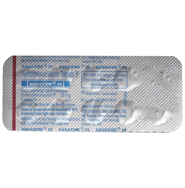 Aquazide 25 Tablet