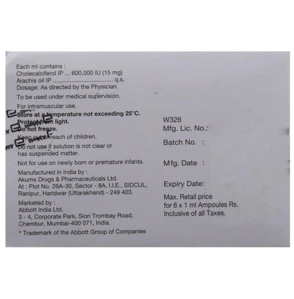 Arachitol 6L Injection