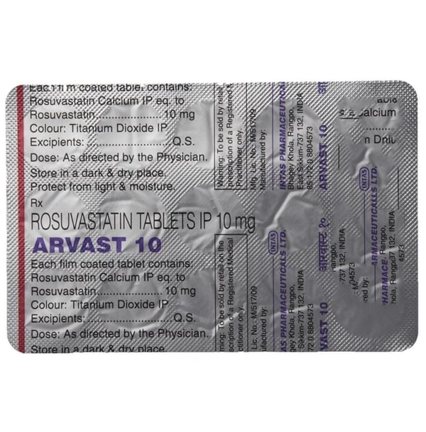 Arvast 10 Tablet