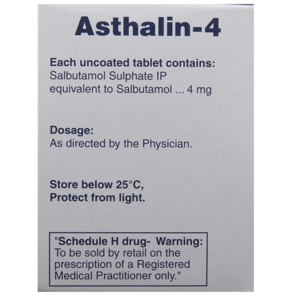 Asthalin 4 Tablet