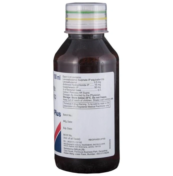 Asthalin Plus Expectorant