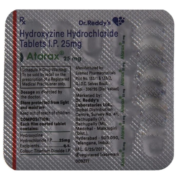 Atarax 25mg Tablet