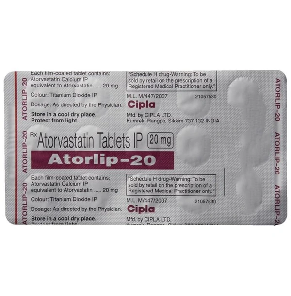 Atorlip 20 Tablet