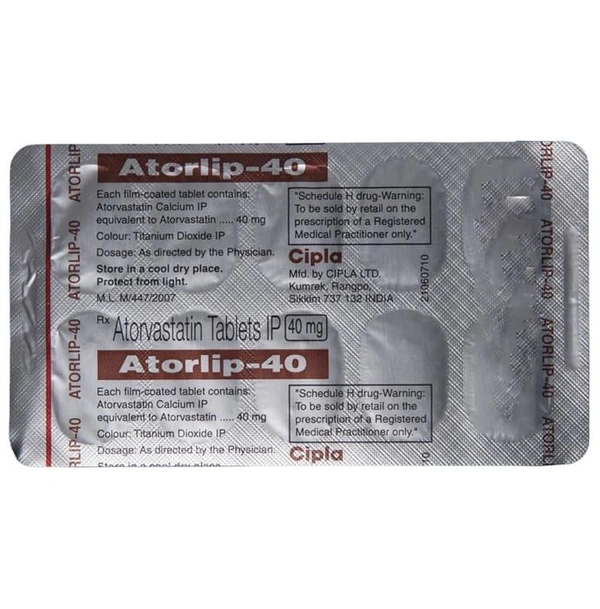 Atorlip 40 Tablet