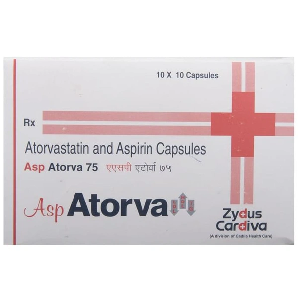 Atorva Asp 75 Capsule