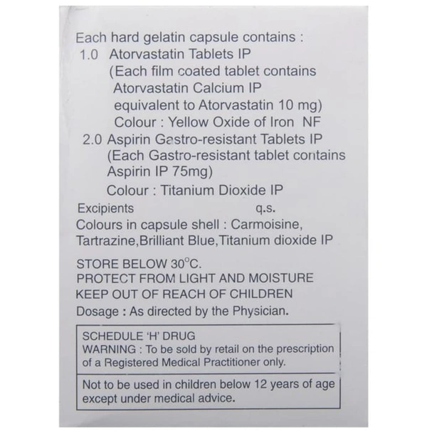 Atorva Asp 75 Capsule