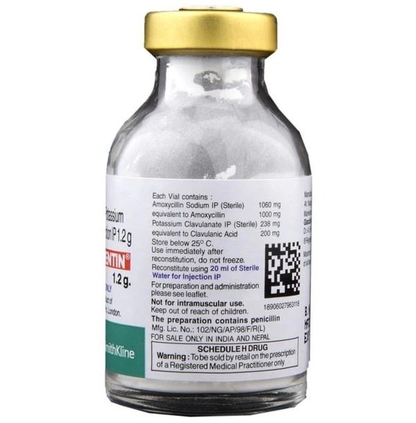 Augmentin 1.2gm Injection