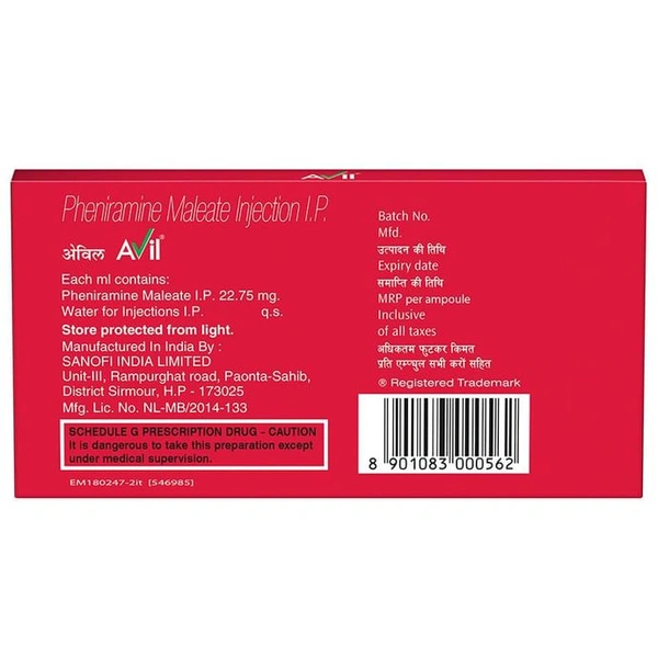 Avil Injection