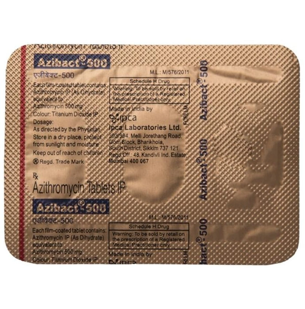 Azibact 500 Tablet