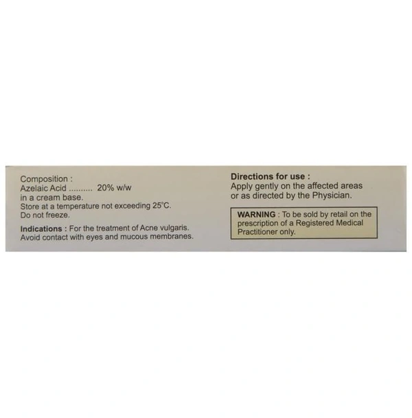 Aziderm 20% Cream