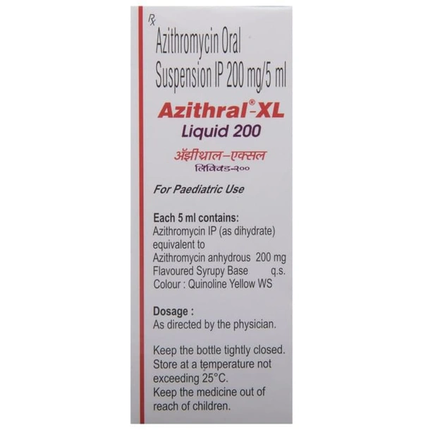 Azithral XL 200 Liquid