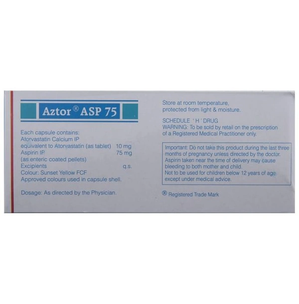 Aztor Asp 75 Capsule